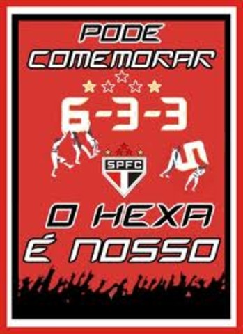 3x seguidas Tricolor Paulista