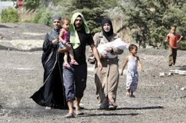 Refugees Flee Syria