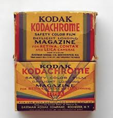Kodak cease production of Kodachrome film