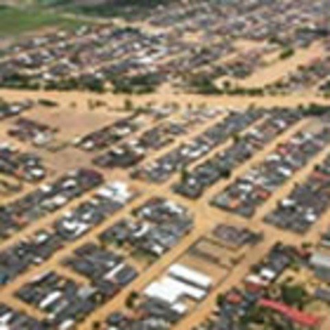 Enchente em Santa Catarina