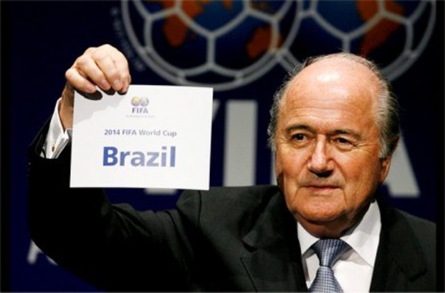 Brasil é escolhido sede da Copa