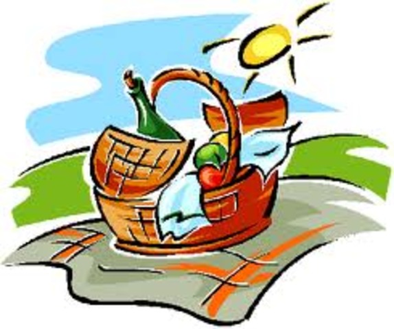 Bronte and Brew go on a picnic