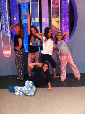 Children's mueseum sleepover