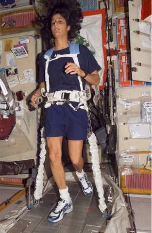 Treadmill in Space Stations
