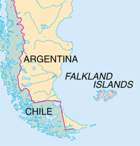 Argentina invades Falkland Islands