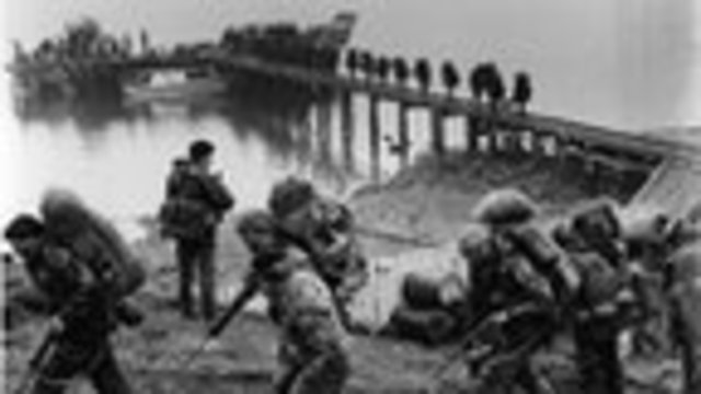 British advance to Port Stanley