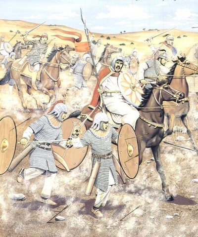 Arab siege against Constantinople  634 - 641