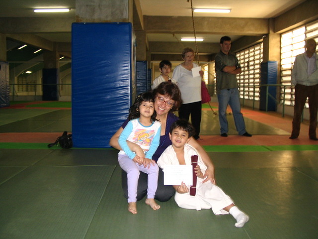 Mudança de faixa no judo