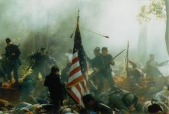 Burgeroorlog brak uit.