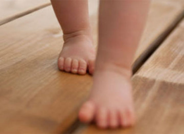 My first toddle walk