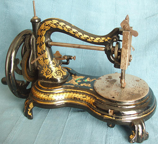 Isaac Singer Improves and markets Howe's Sewing Machine
