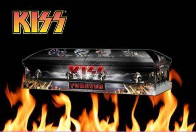 KISS coffin releases