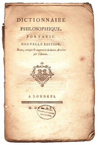 Dictionnaire philosophique
