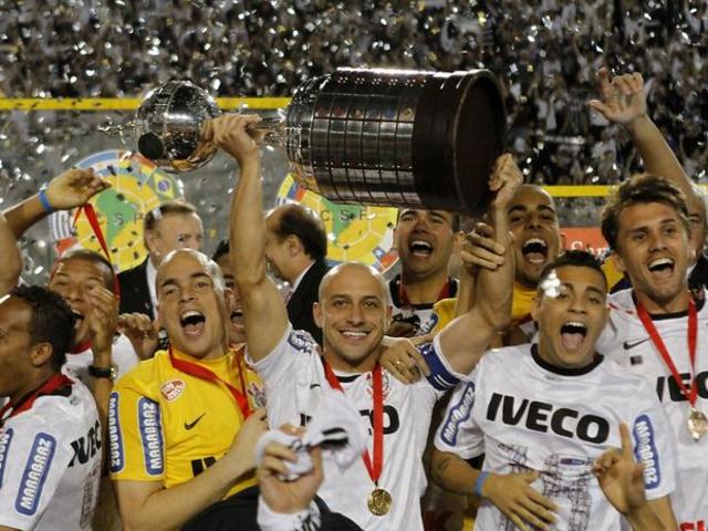Corinthians campeãos da libertadores.