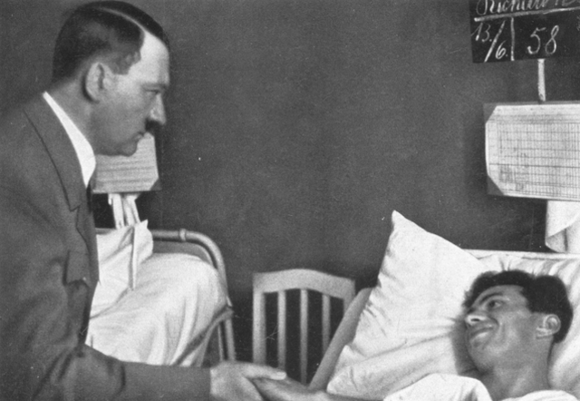 Hitler wounded in bomb plot!