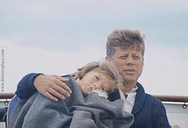 Caroline Kennedy Is Born