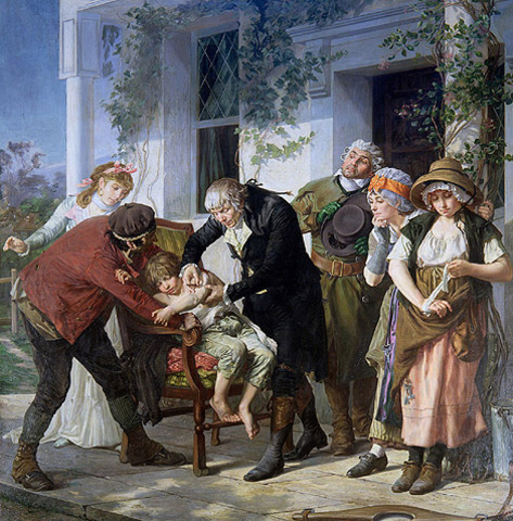 First Vaccine for Small pox