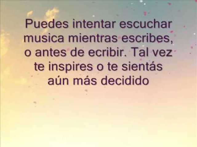 Consejos para escritores-antes de escribir