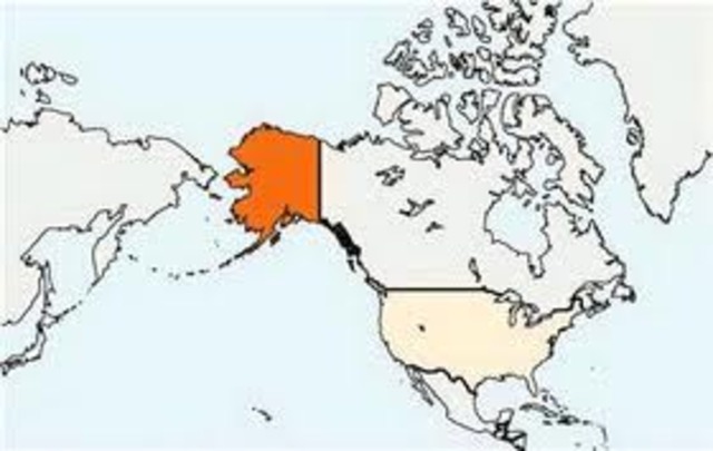 U.S. Purchases Alaska From Russia