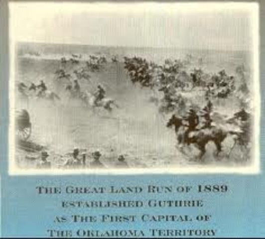 Oklahoma Opened to Settlement