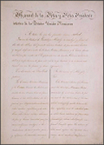 Treaty of Hidalgo Guadalupe