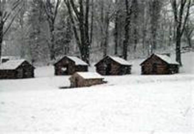 •	Winter at Valley Forge