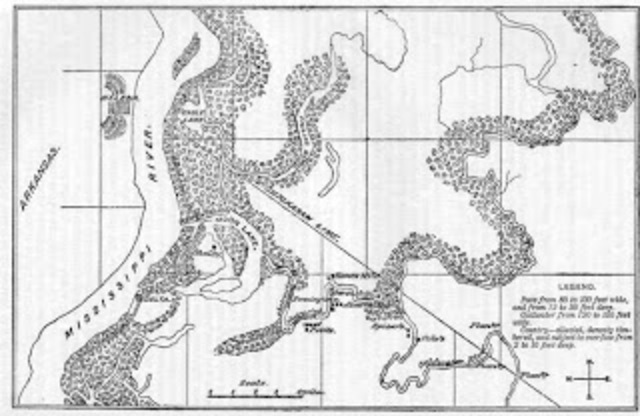 Route Through Lake Providence