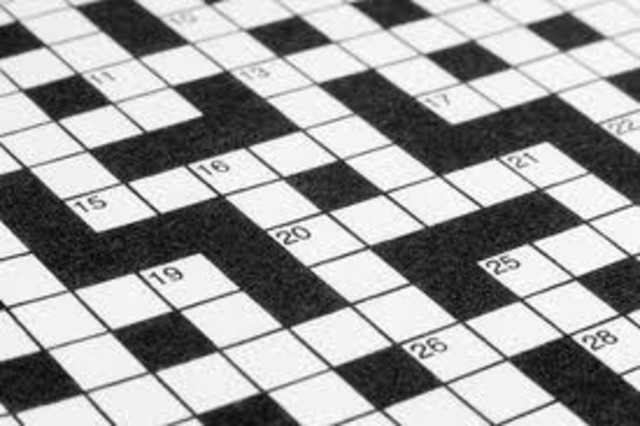 Publicaction of the first book of crosswrod puzzles