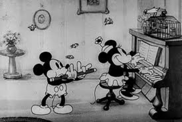 Mickey and Minnie Mouse are born