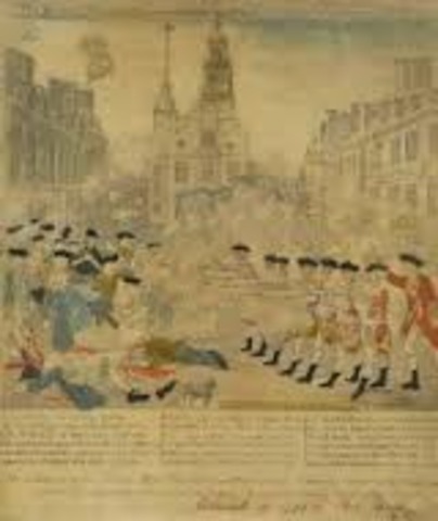 Boston Massacre 1770-