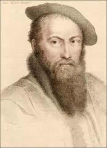 Thomas Wyatt made a Rebellion Against Mary in 1554