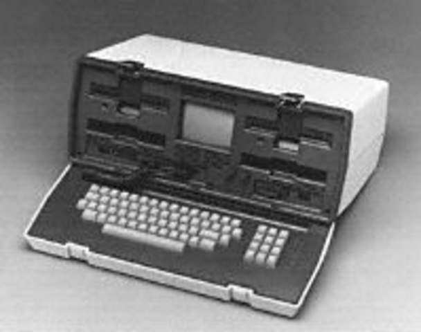 Adam Osborne completed the first portable computer.