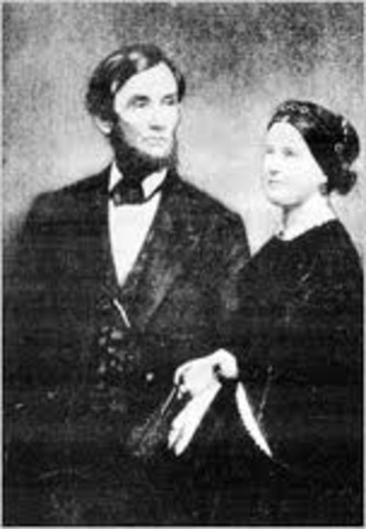 Abraham married Mary Todd