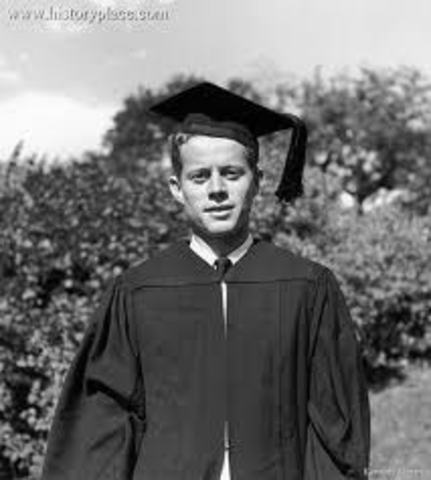 JKF Graduated From Choate (High School)