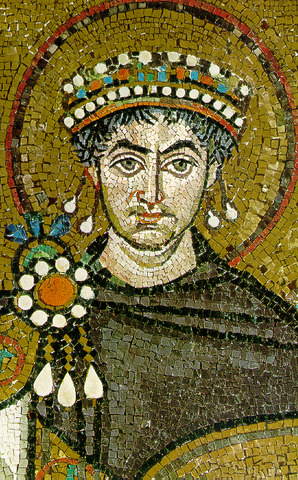 Justinian became emperor.