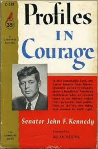 JFK Publishes "Profiles In Courage"