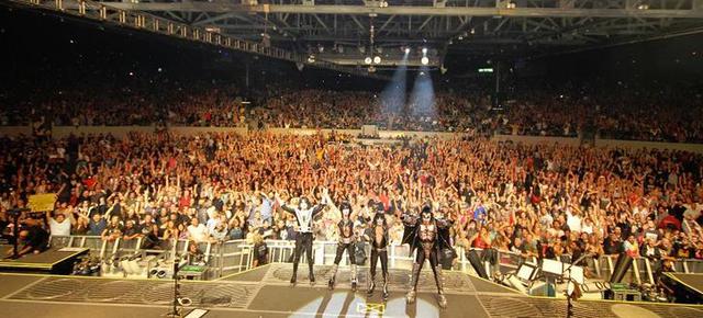 KISS performs in california
