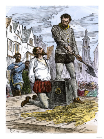 Sir Walter Raleigh Is Executed