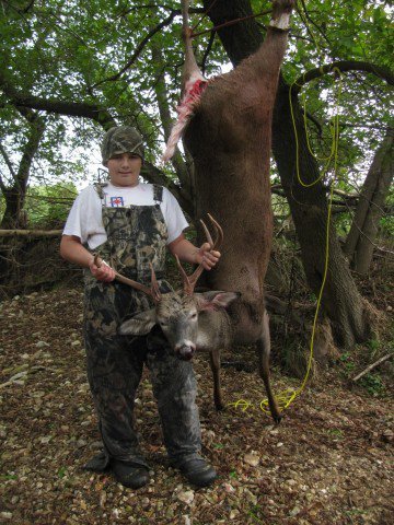 I shot my first deer.