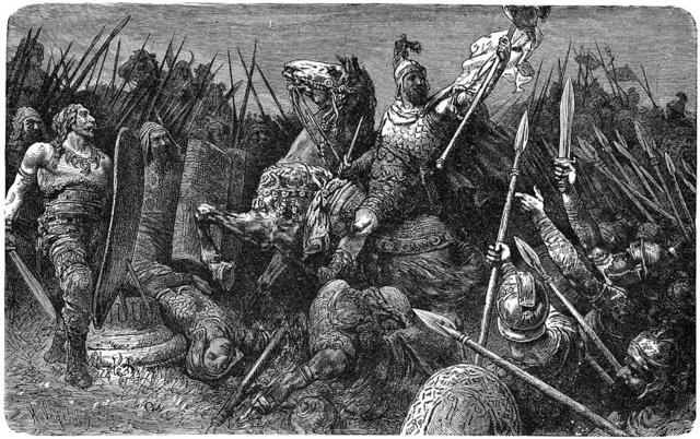 Belisarius attacked Rome.