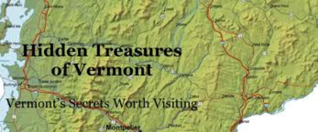 A band of southern soilders rode into a small town of Vermont.