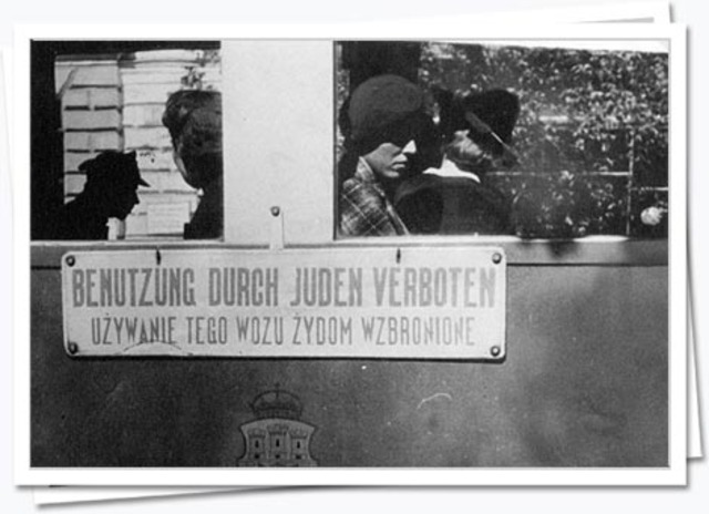 Restrictions begin for the Jews