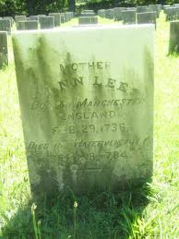 Mother Ann Lee's Death