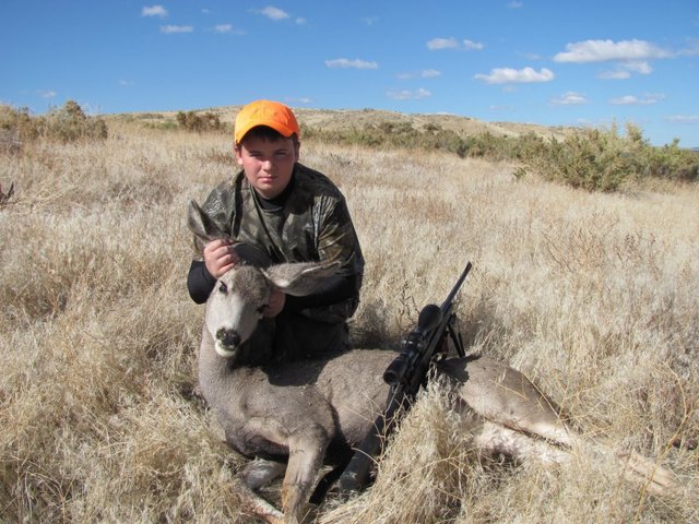 I went to Wyoming for a hunting trip.