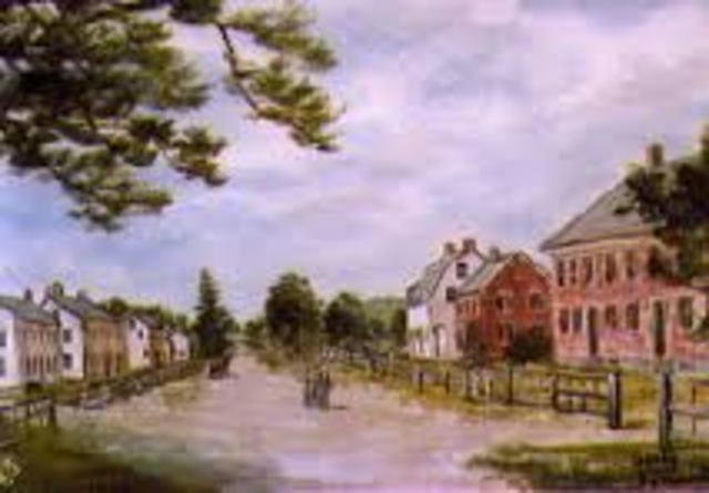 Shaker building built in Harvard, Massachusetts.