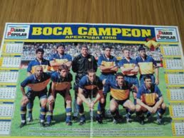 Boca campeón apertura 1998