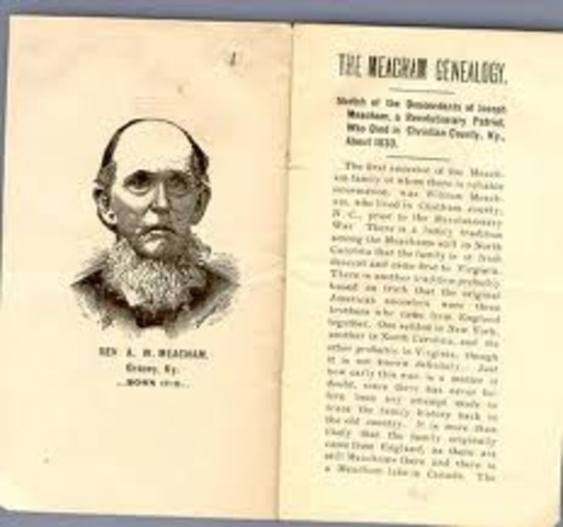 Elder Joseph Meacham becomes leader