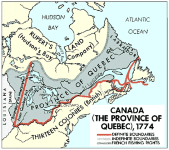 Quebec Act of 1774