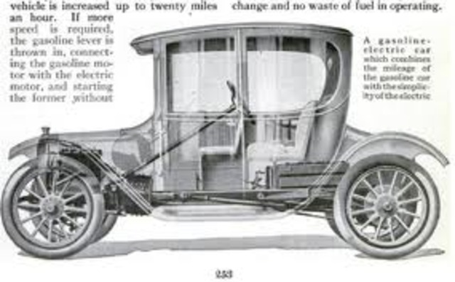 First Gasoline Automobile