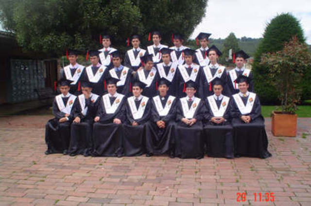 Mi graduacion del Colegio